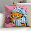 Federa Cuscino Classica Cartone Animato Garfield Morbida e Facile da Lavare – Versatile per Divano, Letto, Viaggio e Ufficio