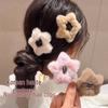 Fluffy Beige Korean Minimalist Five-Point Star Hair Clip