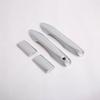 Abs Carbon Fiber Chrome Door Handle Molding Trim Cover For Toyota Hiace 2019-2025 H300 Series