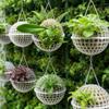 5Pcs Reusable Empty Porous Suspension Ball Plastic Biological Floating Cage  Indoor Outdoor