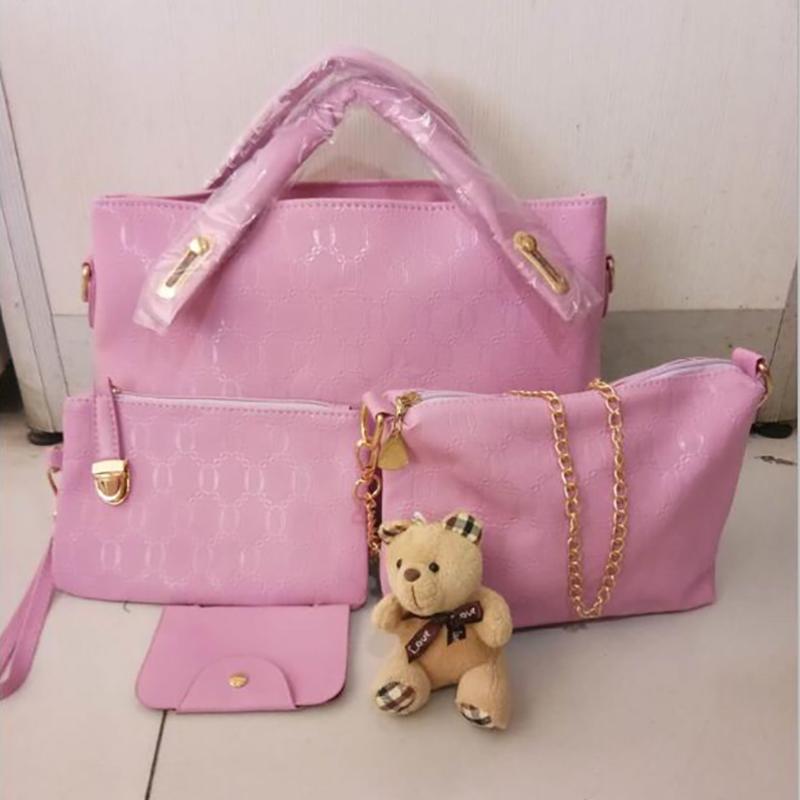 2025 Neue Kollektion Europäischer und Amerikanischer Stil 4-teiliges Nesttaschen-Set Handtasche mit großem Fassungsvermögen Pendler Umhängetasche