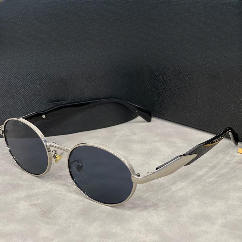 New Korean Style Personalized Hip-hop Oval Frame Sunglasses Trendy Niche Fashion Outdoor Pography UV Resistant Sunglasses