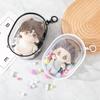 with Keychain Cotton Doll Display Bag PVC Cotton Doll Storage Bag  Bag Organization