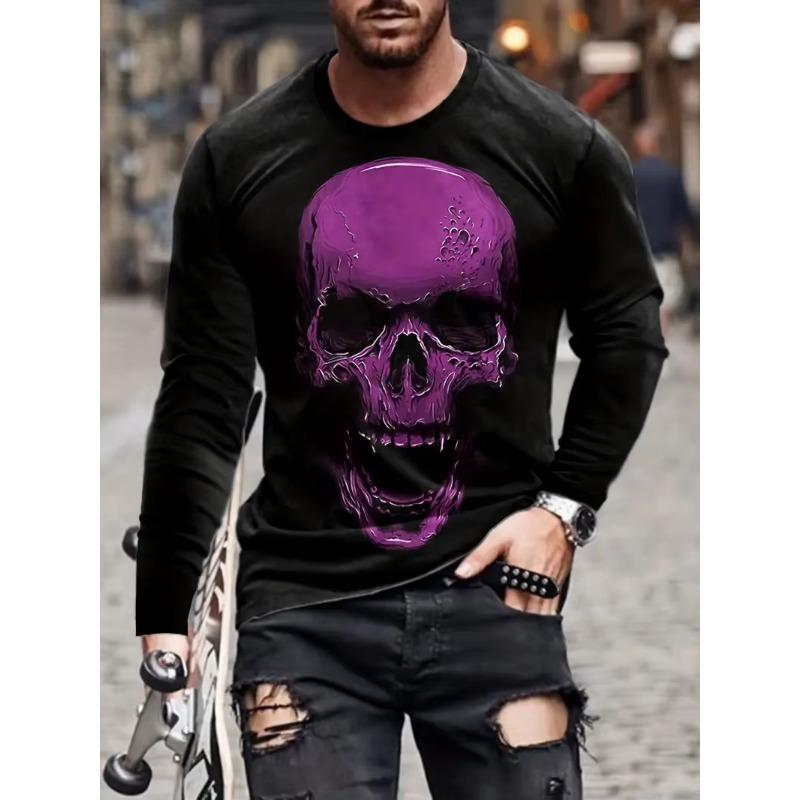 Vintage Men's Long Sleeve T-shirt 3D Golden Dragon Printed T Shirts Harajuku Oversized Top Casual Men's Outdoor T-Shirt Pullover