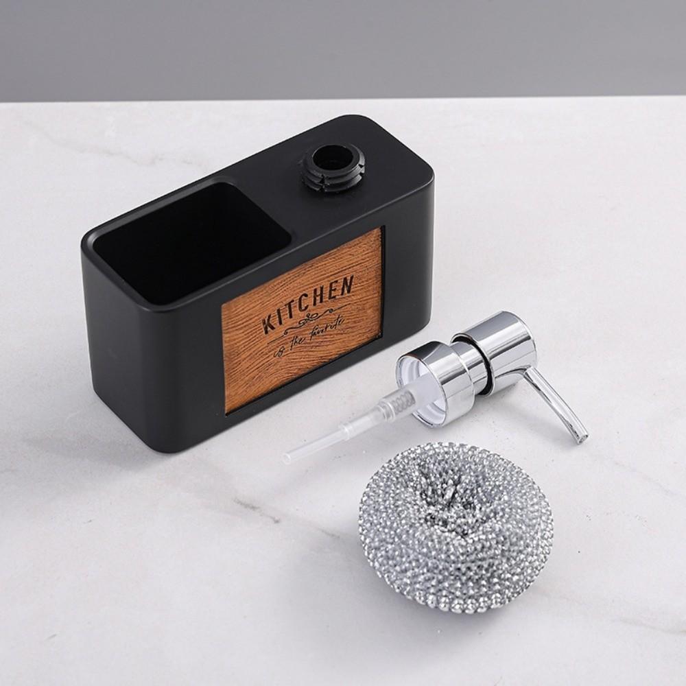 Pump Head Sponge Holder ABS Liquid Soap Dispenser Kitchen Soap Dispenser  Restaurant