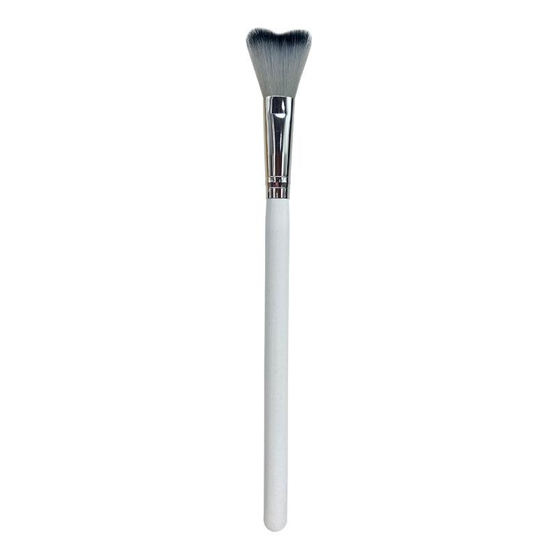 1 Pcs Lash Shampoo Curved Brush For Eyelash Extension Cleansing Soft Makeup Removal Bath Swoop Brush Tools