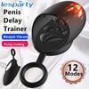 Vibrator for Menn Onanist Automatisk Deep Throat Penis Delay Trainer Oral Climax Pussy Licking Leker for Menn Sex Shop