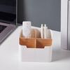 Storage Box Clutter-Free Desktop Organizer Remote Control Stationery Holder Workspace Tidy Box Office Supplies