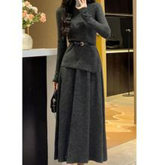Korean-Style Petite Women's Short Wool Coat - Trendy Autumn/Winter Fragrance Style