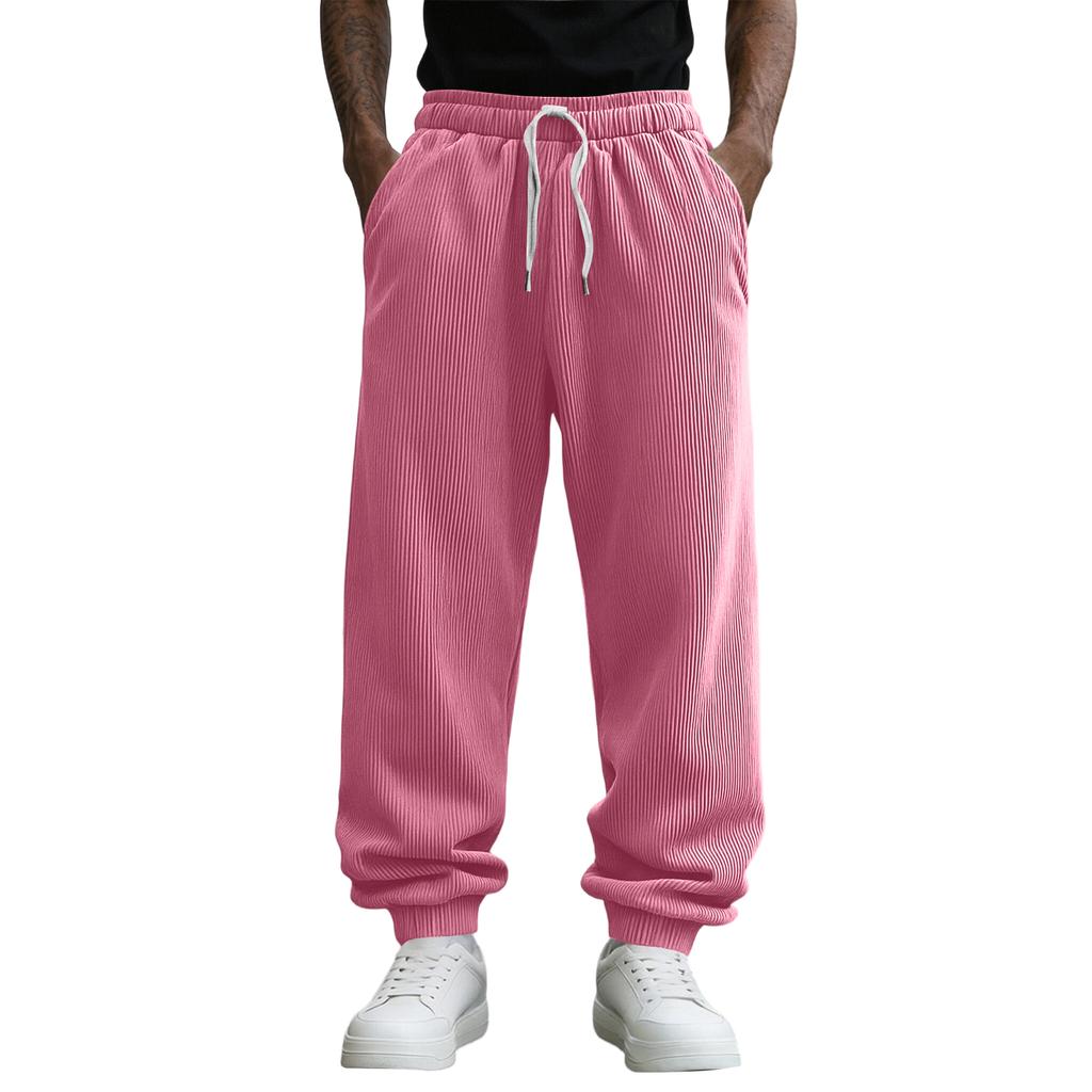 Men's Color Loose Sweatpants Men's Casual Fashion Sweatpants