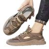 New Wading Men's Shoes Outdoor Creek Walking Shoes Non-slip Quick-drying Shoes Bag Head Hollow Shoes