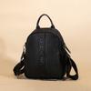 Genuine Leather Backpack Women's Light Leisure Bag Travel Backpack Multi-functional Large Capacity Student Backpack