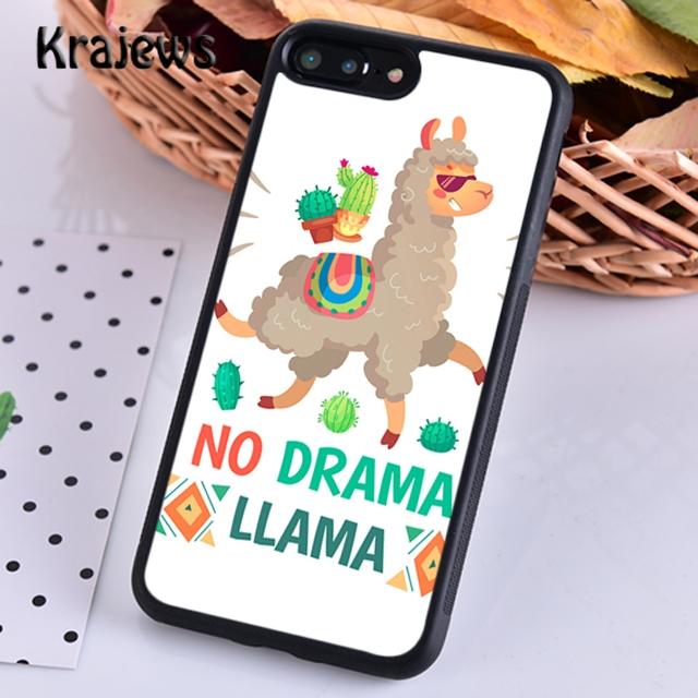 

No Drama Prob Llama Lama For iPhone 17 Air 16 Phone Case Cover 15 14 plus 12 13 pro max coque Fundas iPhone 16pro
