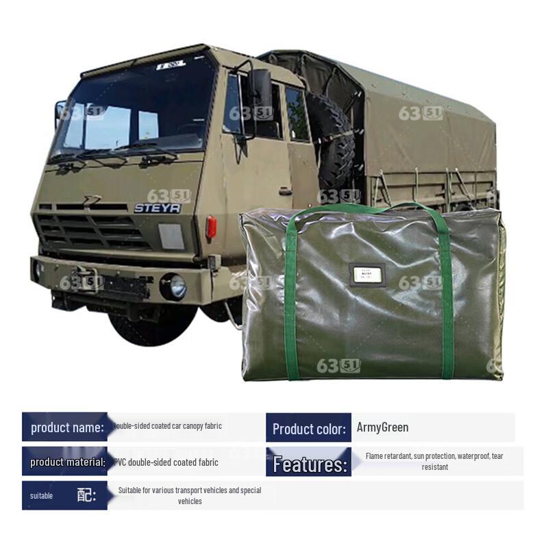 6351 Heavy-Duty Tarpaulin Truck Cover