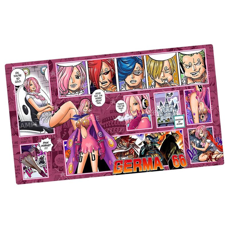 One Piece Zoro Reiju Card Battle Mat Opcg Shanks Single Player Board Game Card Battle Card Pad Gift Toys