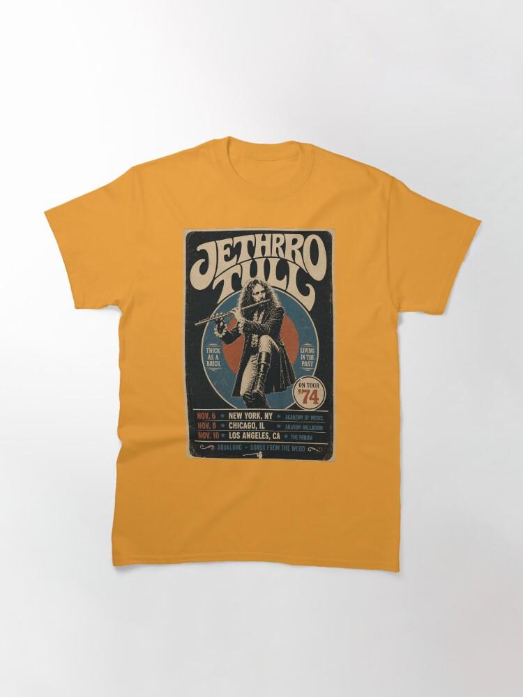 Jethro Tull Jethro Tull 1974 Tour Poster Classic T-Shirt
