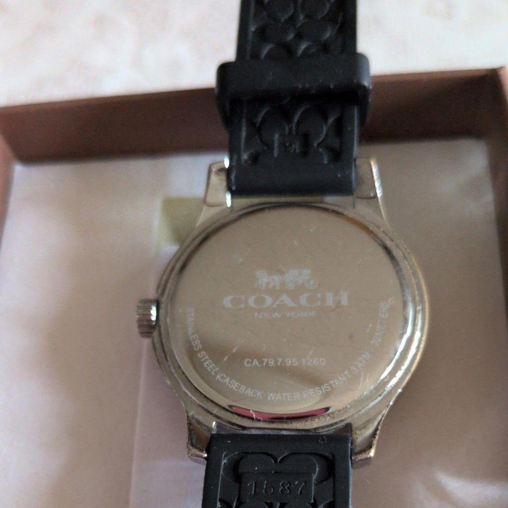 Used COACH Women's Watch 14502524 Black