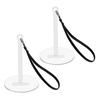 2Pcs Portable Wrist Yarn Holder with Wrist Strap for Crocheting Knitting Project Clear Yarn Dispenser With Wristband