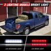 FIERYRED Third Brake Light/Reverse Light Smoked Compatible With 2009-2014 Ford F150 Light,Rear Cab Light,3Rd Lights Power Saving IP67 Waterproof