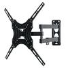 Heavy Duty Steel TV Wall Mount Holder with Adjustable Arm Tilt and Adjust for 26-55inch Flat Panel Displays Black