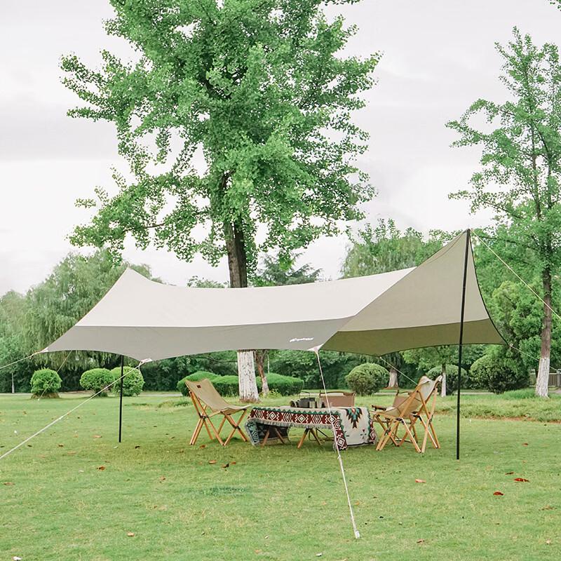 ZISIZ Octagonal Outdoor Camping Tarp