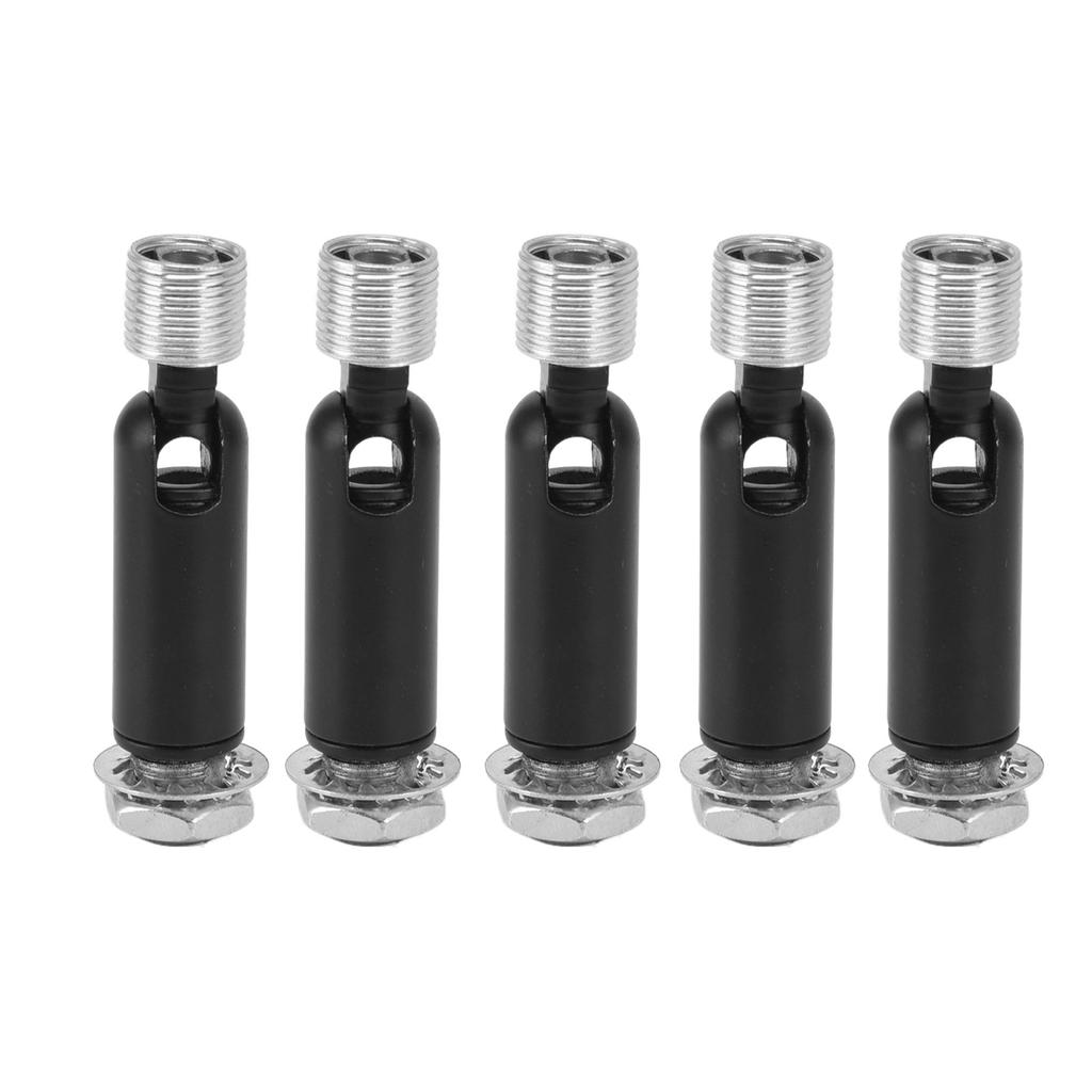 5Pcs M10 Sloped Ceiling Adapter for Ceiling Lamp Pendant Light Chandelier Track Suspension Accessories M10 External Gear Steering Joint