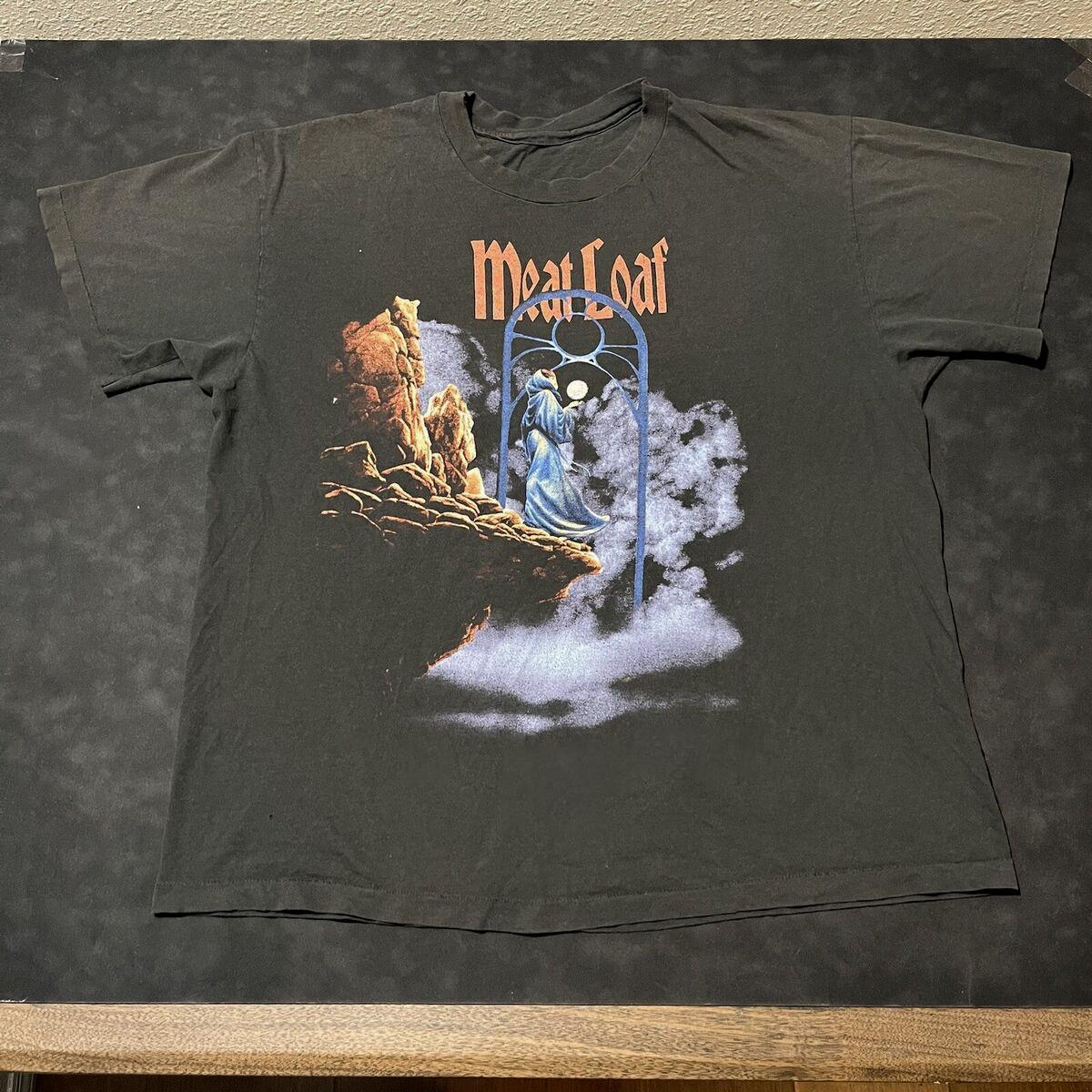 Meat Loaf Bat Out of Hell II Back into Hell Унисекс Хлопковая Футболка UB218 S
