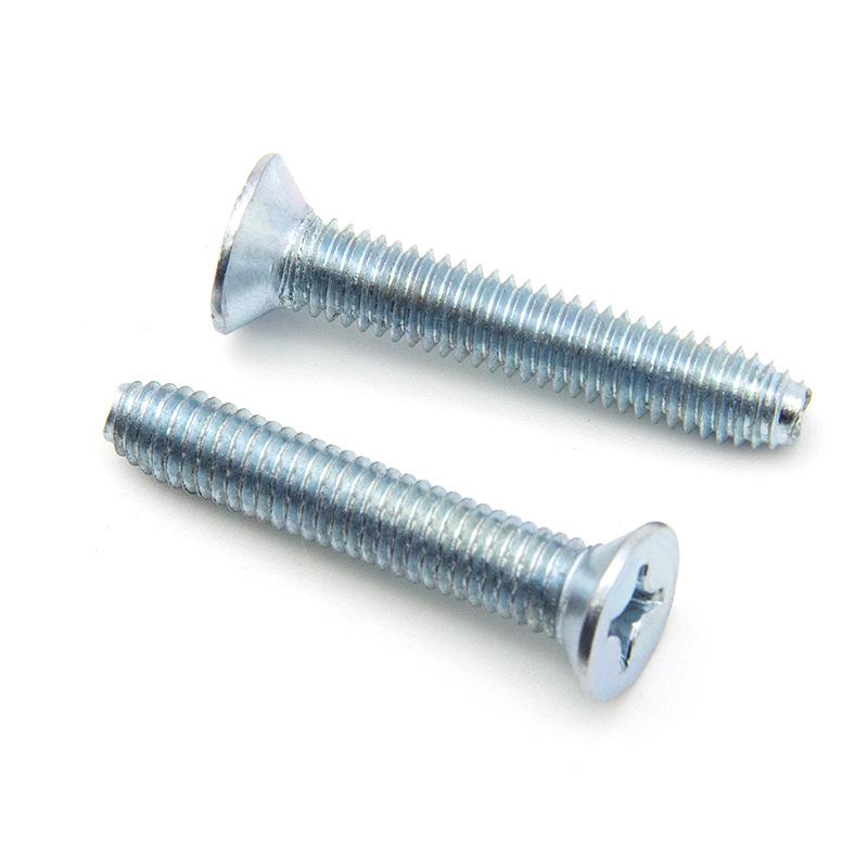 

Оцинкованная углеродистая сталь крестообразный потайной самонарезающий стопорный винт M3M4M5M6 M3 x 10 mm
