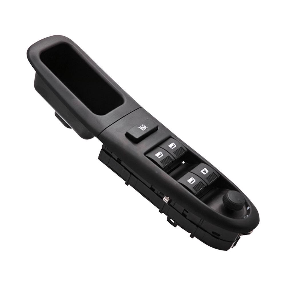 The 6554.CF is a compatible power window switch for the left front door of a Peugeot 406.