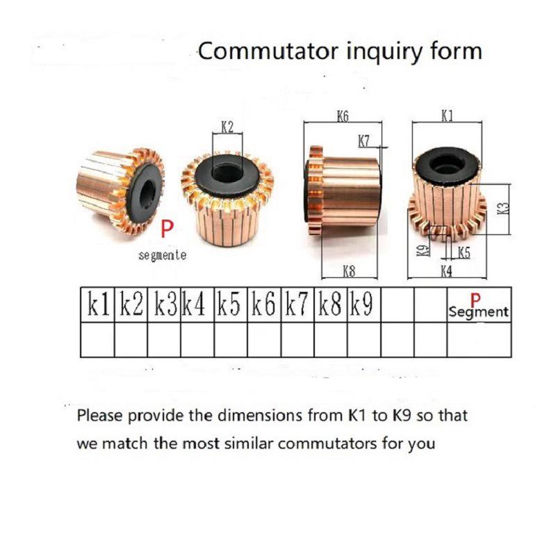 37x13x23 (26)x32P Grooved Commutator