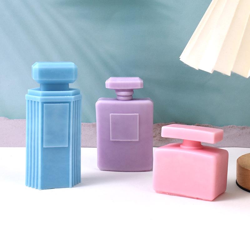 3D Silicone Mold for Perfume Bottle-Shaped Aroma Diffuser & Candle Ornament