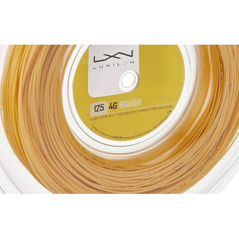 Luxilon Tennis String Gut Set  200m Reel 4g [125 130 Rough125 Soft125] Monofil