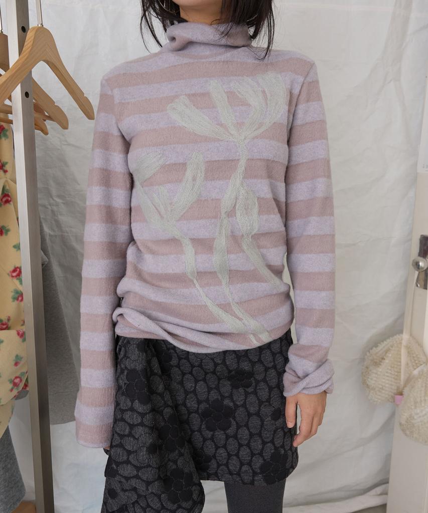 Yeongmailweeo Felt Plenty Turtleneck (Ash Violet)
