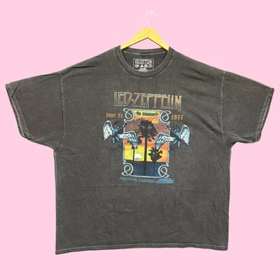 Led Zeppelin In Concerto 1977 Maglietta Rock Band 2X/3X