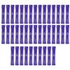 40pcs 10ml Travel Size Mouthwash Packets Whitening Teeth Mouthwash Refreshing Breath Mouthwash for Oral Care Purple