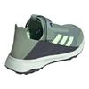 Adidas Voyager 21 Slip-On Comfortable Casual Durable Breathable Low-Top Outdoor Shoes Kids Shoes Green Gray Black IE7628