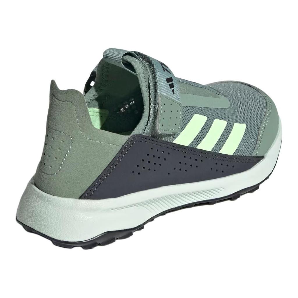 Adidas Voyager 21 Slip-On Comfortable Casual Durable Breathable Low-Top Outdoor Shoes Kids Shoes Green Gray Black IE7628