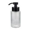 Matte Lotionpumpe Glas Seifenspender mit 304 Edelstahlpumpe Luxuriöser Moderner Seifenspender für Badezimmerzubehör