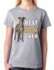 Best Greyhound Mum Ever Sighthound Dog Lover Ladies T-Shirt Tee