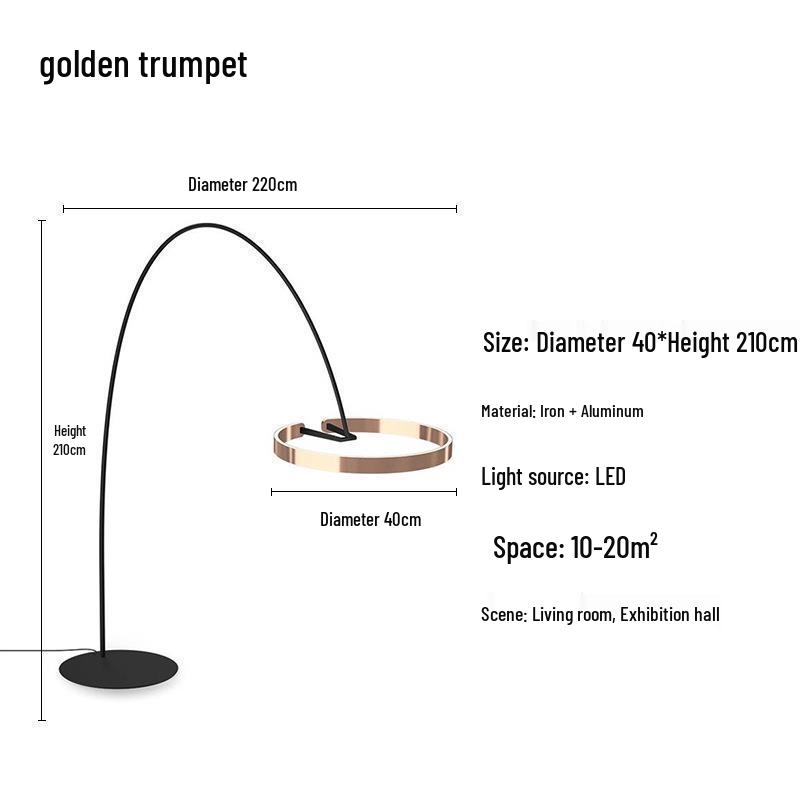 Nordic Minimalist Post-Modern Floor Lamp for Living Room - Creative Vertical Sofa Lighting with Luxury Design