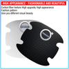 4Pc/Set Car Door Handle Sticker Carbon Fiber Scratches Resistant For Volvo 240 C70 S40 S50 S60 S70 S80 S90 V40 V50 V60 V90 XC40 XC60 XC90 Vnl Truck