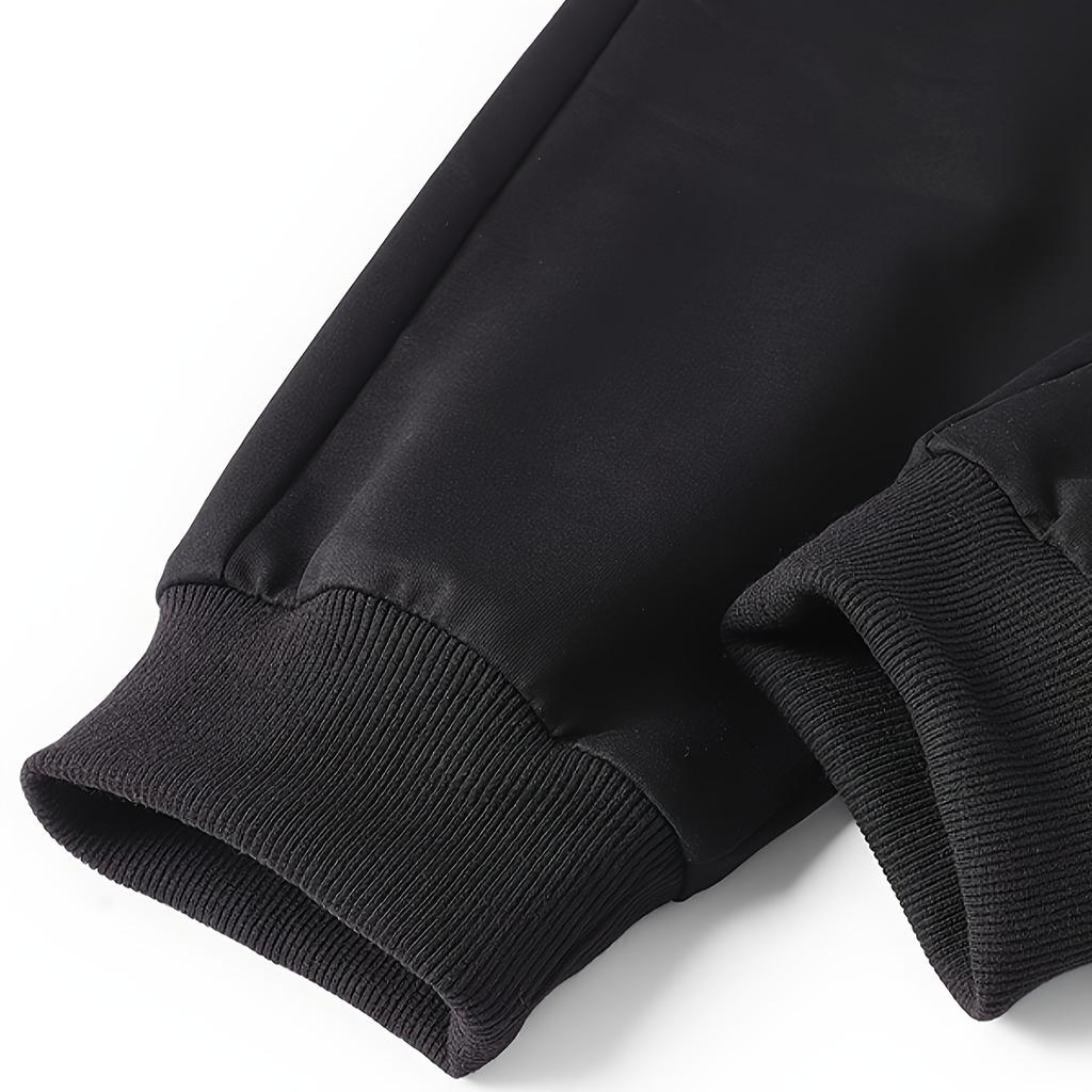 Plus Size Winter Pants Men Thicken Fleece Lined Sweatpants Warm Outdoor Sweatpants Men Trousers Winter Fashion Men Bottoms