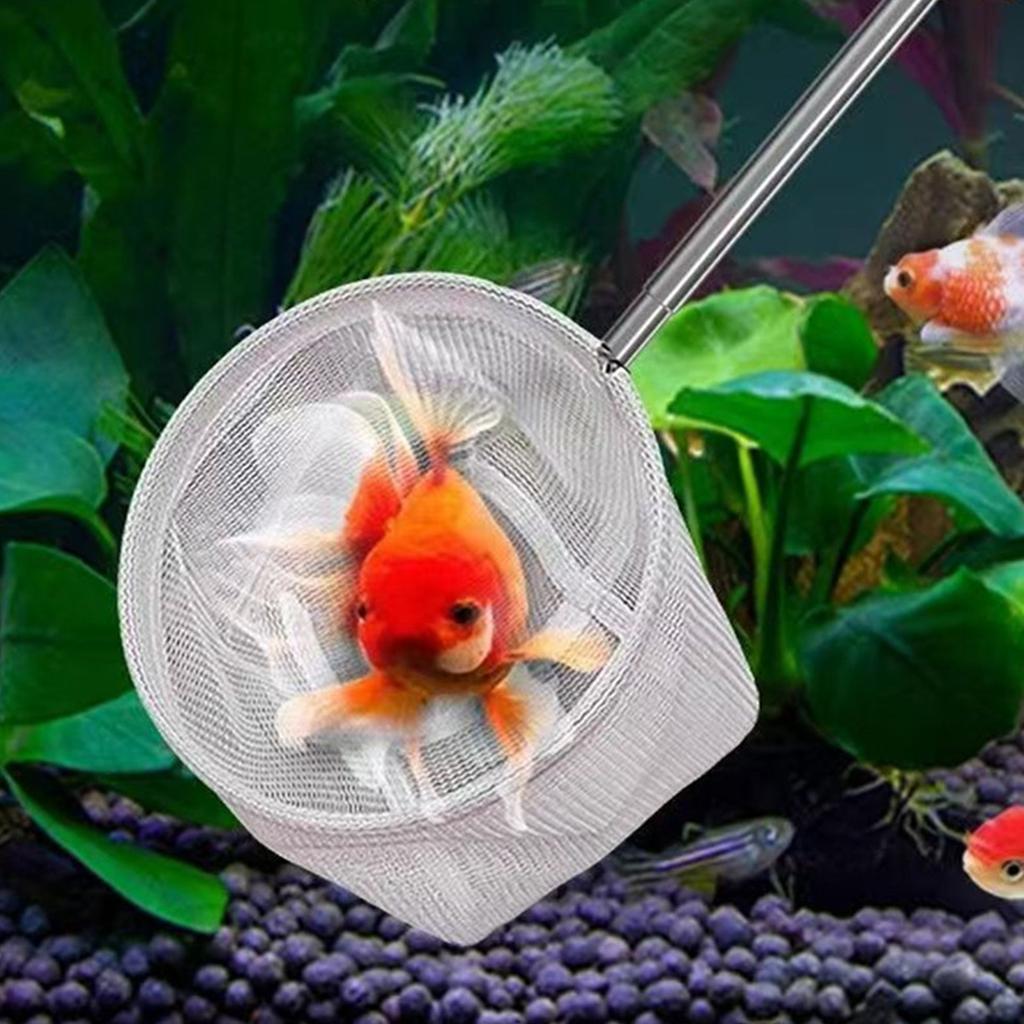 Retractable Fishing Net With Ergonomic Handle For Efficient Catching And Easy Storage for Various Water Environment