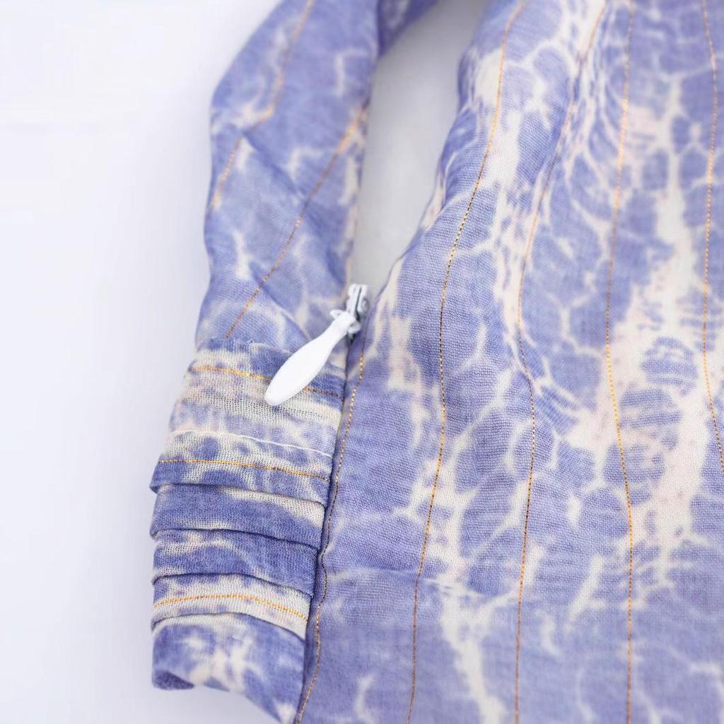 Spring/Summer 2025 Sexy Backless V-Neck Spaghetti Strap Short Print Dress