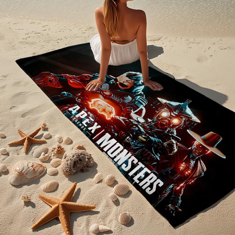1PC Space Explorer Adventure Beach Towel - Soft, Absorbent Microfiber, Lightweight, Ideal for The Beach, Parties, Travel, Camping fan gifts