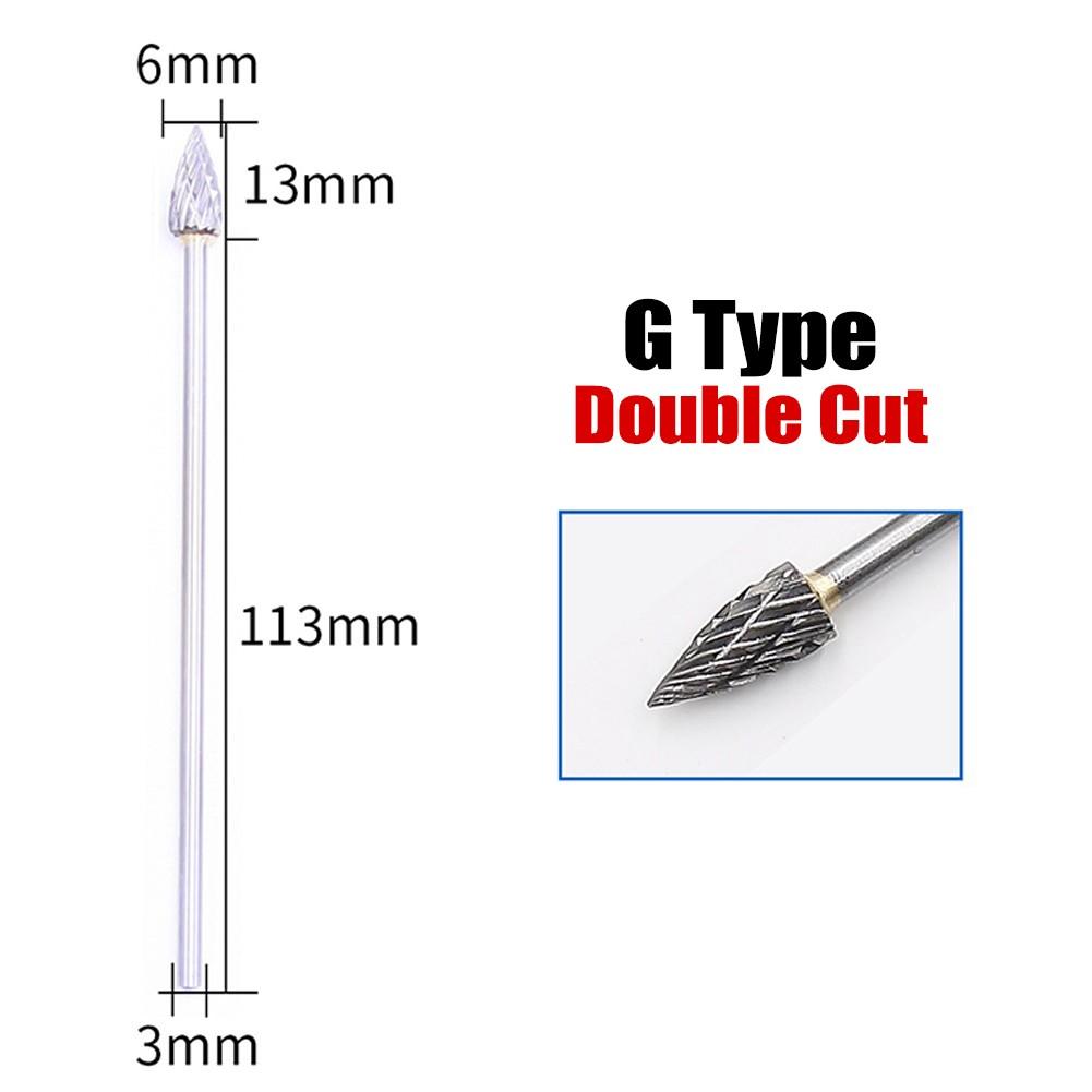 3x6x100mm Roterande Fräsar Dubbel Skärning Hög Produktions Effektivitet