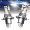 2Pcs H4 9003 LED Hi/Lo High And Low Beam With Canbus Headlight For Honda VW Toyota H4 LED Bulb Motorcycle H4 Headlamp