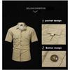 Summer Men's Quick-drying Short-sleeved Shirt Polo Shirts Outdoor Loose Tactical Breathable Leisure Mountaineering Fishing T-shirt