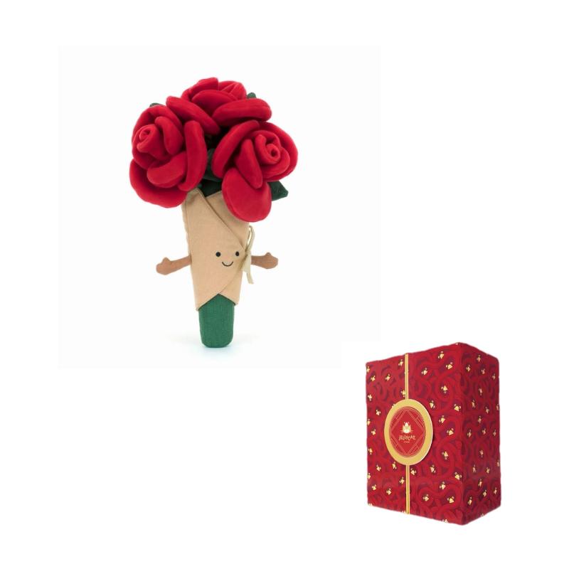 JELLYCAT Handheld Rose Dolls Plush Doll 30cm High