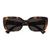 Gucci Cat Eye Sunglasses With Logo On The Temples Women Sunglasses Havana GG1979SK002